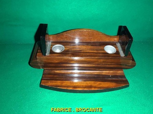 Encrier art deco macassar - encrier,