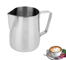 Coffee Barista Pot à lait en acier inoxydable, parfait pour la fabrication de...