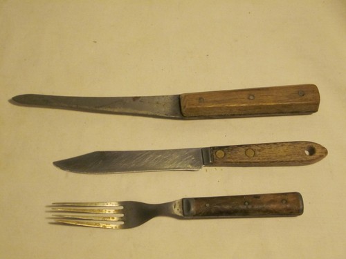 Antique vintage cutlery lot - antique,