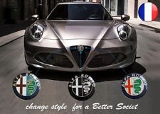 7.4 cm Voiture Logo Emblème Badge Autocollant ALFA ROMEO Mito 147 156 159 166