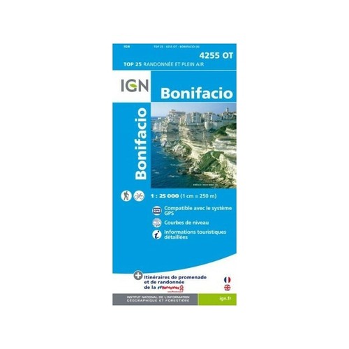 Carte randonnée ign 4255 - ign,