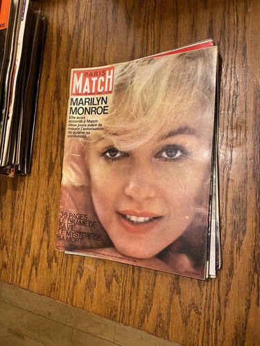 Paris match 697 marilyn - paris,
