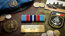 CAMBODGE ONU - Barrette