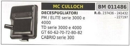 Silencieux culloch - silencieux, mc