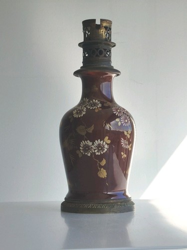 Pied lampe pétrole - pied, de