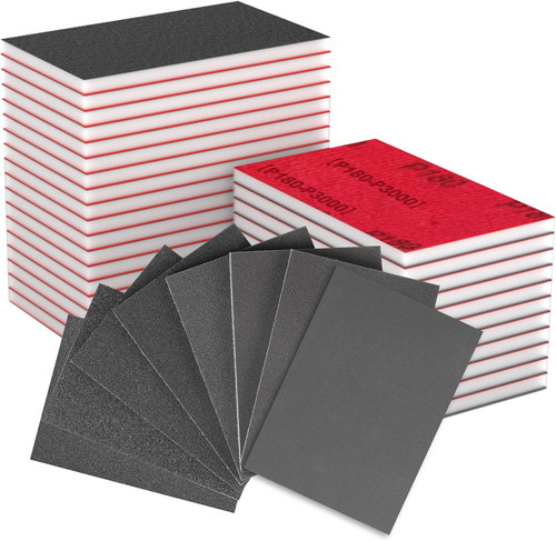 éponge ponçage 32pcs - Éponge,