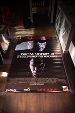 TERMINATOR 3 RISE OF THE MACHINE French  Rolled DS Movie Poster Original 2003