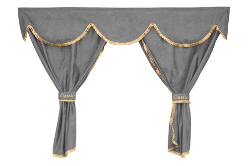 Rideaux gris ensemble de - rideaux,