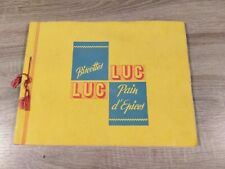 Album Biscottes LUC Ancien Vintage Vignette Image Autocollant