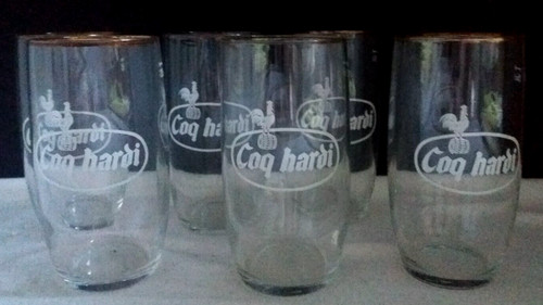 Lot verres bière - 6,