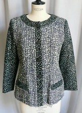 CHANEL Veste Tweed irisée