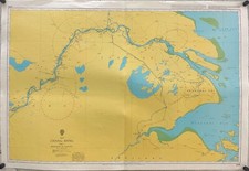 Admiralty 2946 Chine Chang Jiang Feuille 1 Shanghai À Datong Carte Nautique