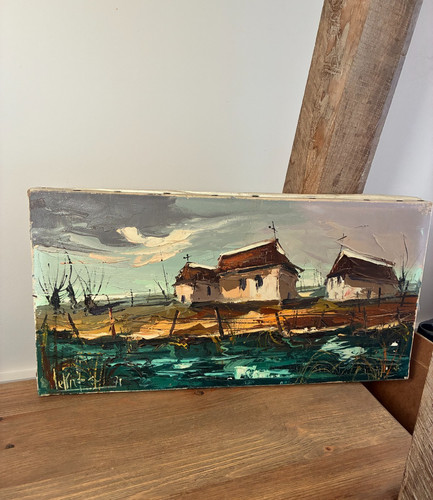 Peinture huile sur toile