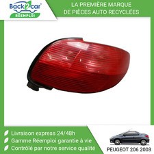 ? FEU ARRIERE DROIT PEUGEOT 206 CC 2000-2007 ➤6351N7 ?