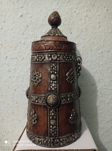 Boîte tibétaine cuivre - boÎte,