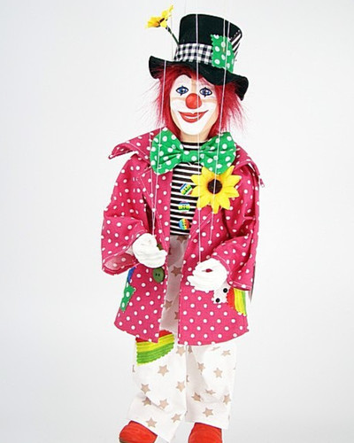Clown marionnette art - marionnette, d'art