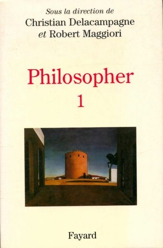 Philosopher tome robert - philosopher, i
