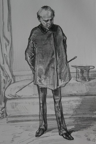 Gavarni lithographie originale - gavarni,
