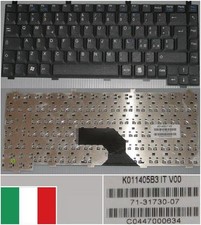 Clavier Qwerty Italien Amilo L7300 V2010 K011405B3 71-31730-07, C0447000634 Noir