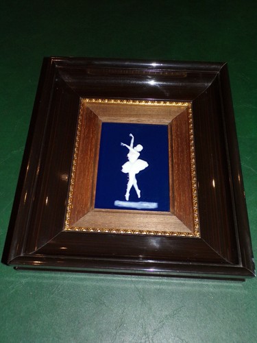 Tableau danseuse porcelaine - tableau,