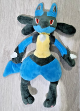 Peluche lucario pokémon très - lucario,