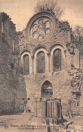 Belgique orval ruines l - ruines, de