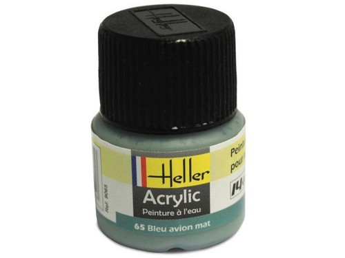 Heller bleu avion - avion, mat