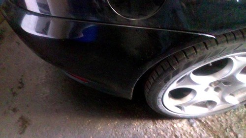 Pare choc arriere alfa - arriere, romeo