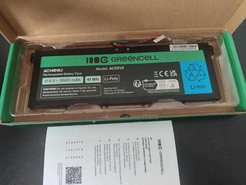 Green cell batterie - green,