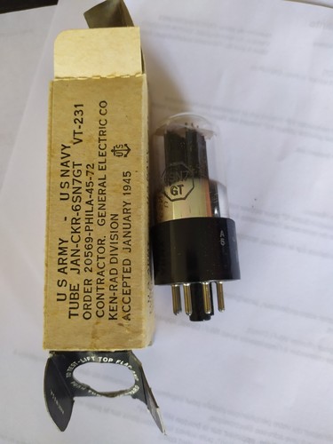 6sn7gt tube ken rad nos - 6sn7gt,