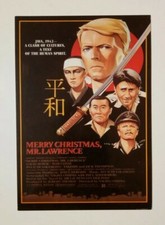 carte postale David Bowie Merry Christmas Mr Lawrence