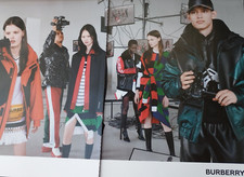 BURBERRY vintage Print Ad !! " Women's and Men's Clothing "