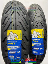 Paire 120/70 ZR17 + 190/55 ZR17 Michelin ROAD 6 Pneus Moto Sport DOT25/24 Neuf