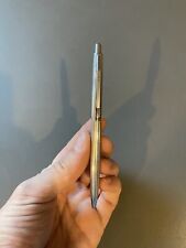 Ancien Stylo REYNOLDS à bille en métal chromé Vintage bureau