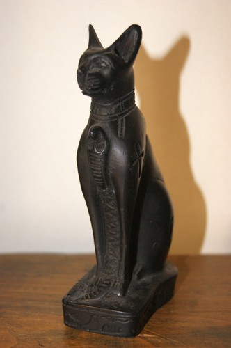 Statuette chat égyptien - statuette,