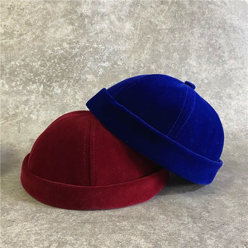 Casquette velours pour - en,