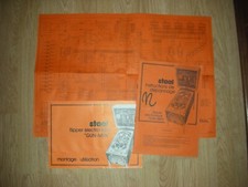 manuel et schéma de flipper