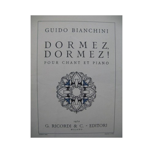 Bianchini guido dormez - guido,