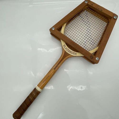 Raquette tennis bois - raquette,