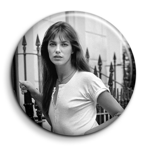 Jane birkin badge - birkin, 1