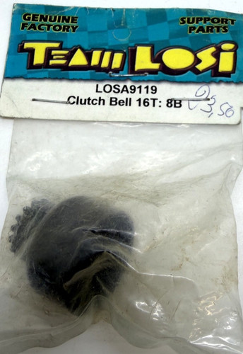 Losi clutch bell 16t 8b - clutch,