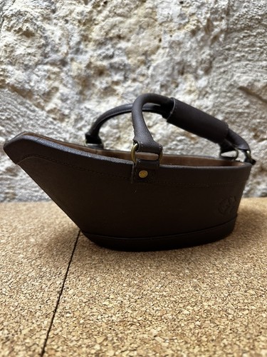 Porte bouteille cuir - porte,