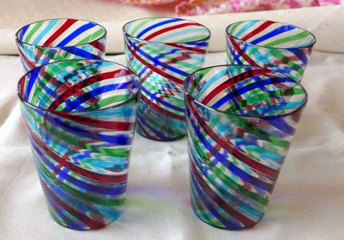 Gobelets multicolores carlo - 5,