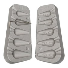 MOULE A PLOMBS POIRE PERCEE 20-30-40-50-60 GRS   - MOU115 Alciumpeche