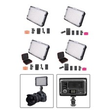 Caméra LED lumière lampe vidéo réglable panneau lumineux DSLR lumière