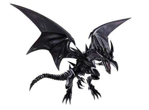 Figurine dragon noir - yu-gi-oh,