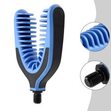 Support canne à pêche bleu