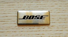 logo aluminium BOSE autocollant X 2
