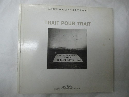 Turpault piguet trait - &, "trait