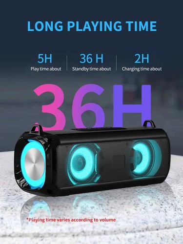 Enceinte lumineuse bluetooth - lumineuse,
